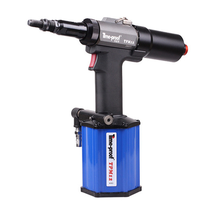 Ferramenta de porca de rebite pneumática automática para M3 - M12 todos os materiais