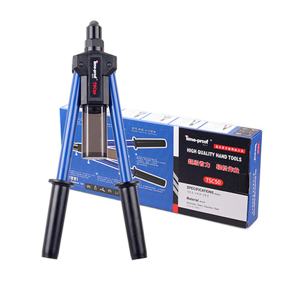 Ferramenta de rebitagem manual de 3,2 mm - 5,0 mm Ferramenta de ajuste de rebite manual peso leve