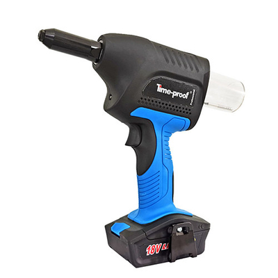 Pistola de rebite sem fio alimentada por bateria 4,0 mm - 6,4 mm Ferramenta de configuração de rebites cegos