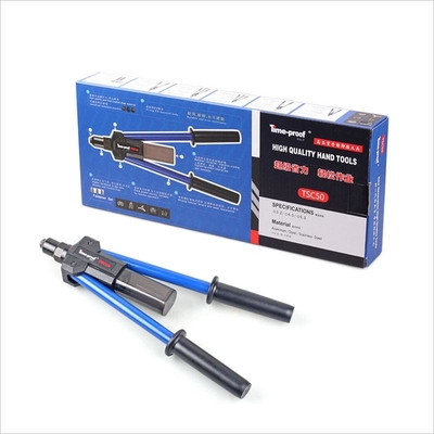 Ferramenta de rebite manual 328 mm x 140 mm Ferramenta de rebitagem manual para rebites cegos 3,2 mm - 5,0 mm
