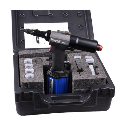 Ferramenta de porca de rebite pneumática automática para M3 - M12 todos os materiais