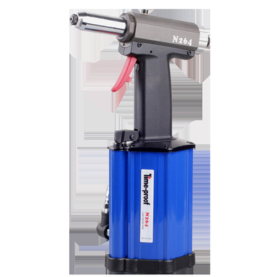 Rebites cegos de 4,0 mm a 6,4 mm Pistola de rebite pneumática Curso de 18 mm 320x195x110 mm