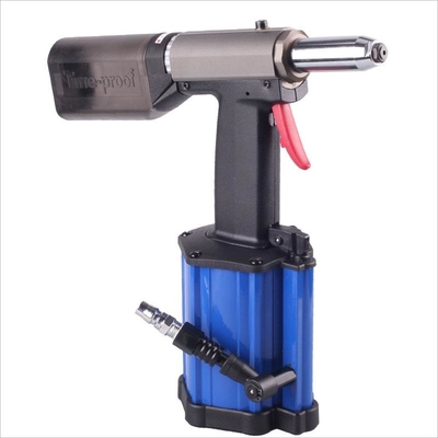 Pistola de rebite pneumática de nível industrial curso de 19 mm com sistema de vácuo