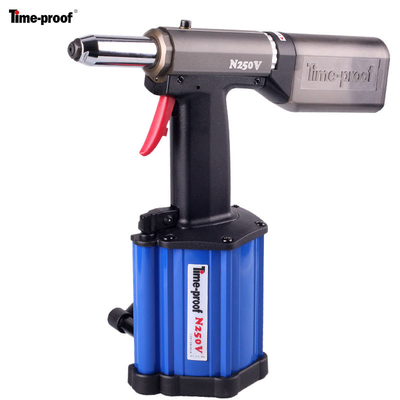 Pistola de rebite pneumática de nível industrial curso de 19 mm com sistema de vácuo