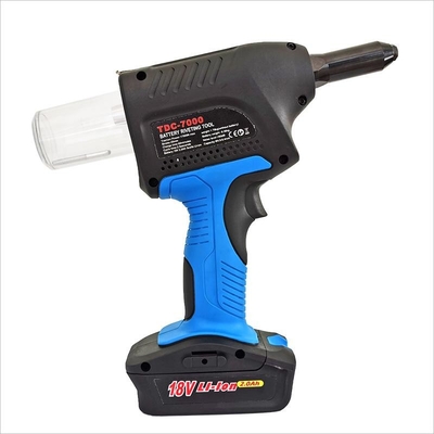 Pistola de rebite bateria sem fio sem escova 25 mm ferramenta de configuração de rebites cegos